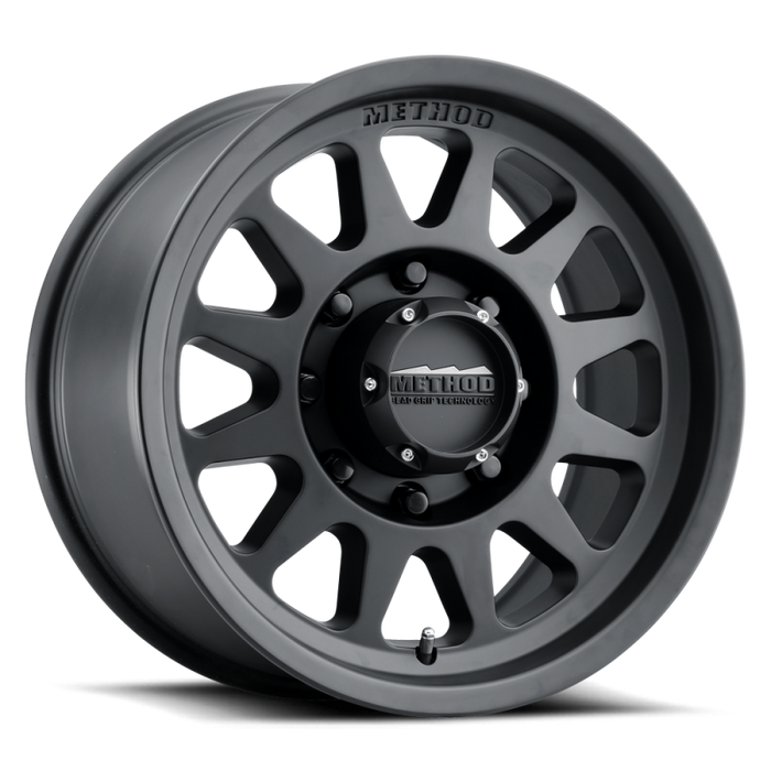 Method MR704 HD 17x9 18mm Offset 8x170 130.81mm CB Matte Black Wheel