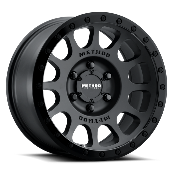 Method MR305 NV 18x9 18mm Offset 6x5.5 108mm CB Double Black Wheel