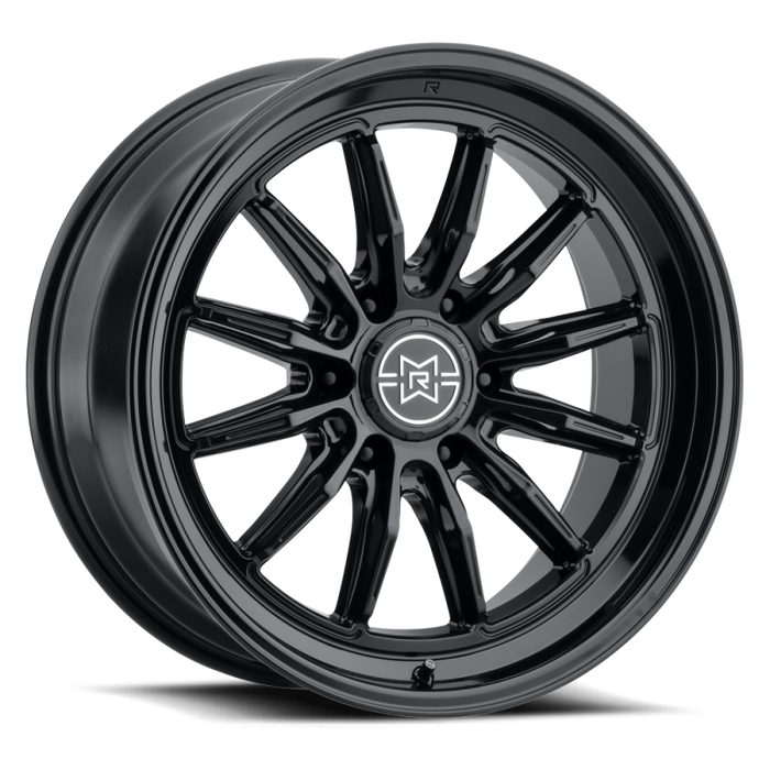 Method Raised MR803 20x9 / 8x180 BP / -12mm Offset / 124.1mm Bore - Gloss Black Wheel