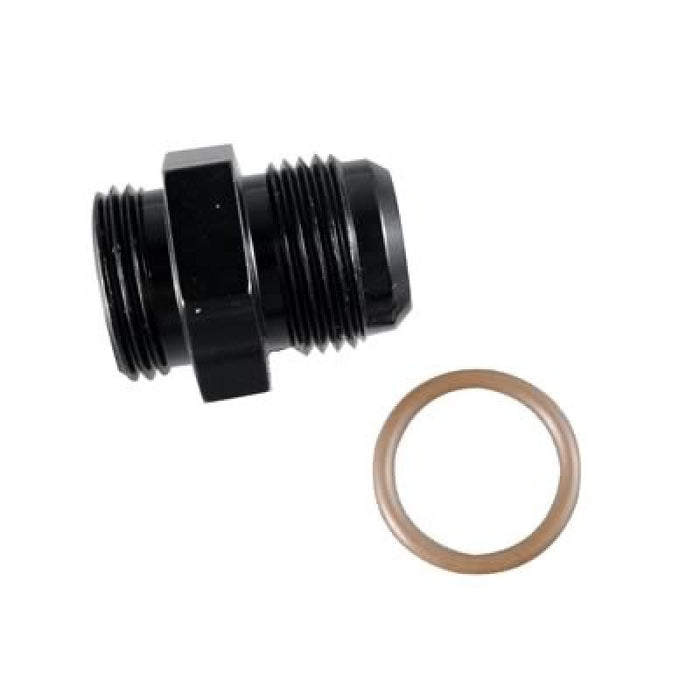 Fragola -6AN x 9/16-18 (6) Radius Fitting O-Ring - Black